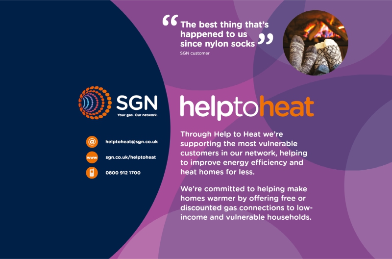 Branding & marketing: UK Help To Heat campaign